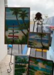 painting at Santini Art Bazaar
