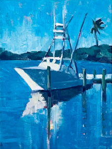 “A Quiet Boat” by Susi Wingenroth
