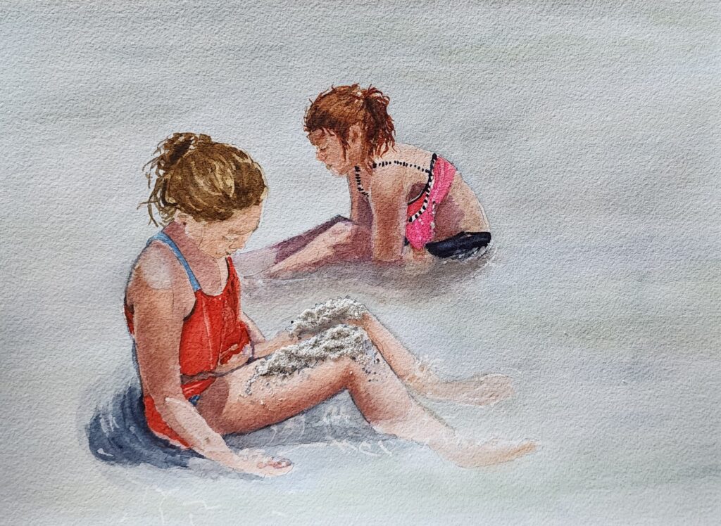 Beach Sand Fun-Helen Kinkin-watermedia-10-8-225